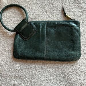 HOBO Green Wristlet